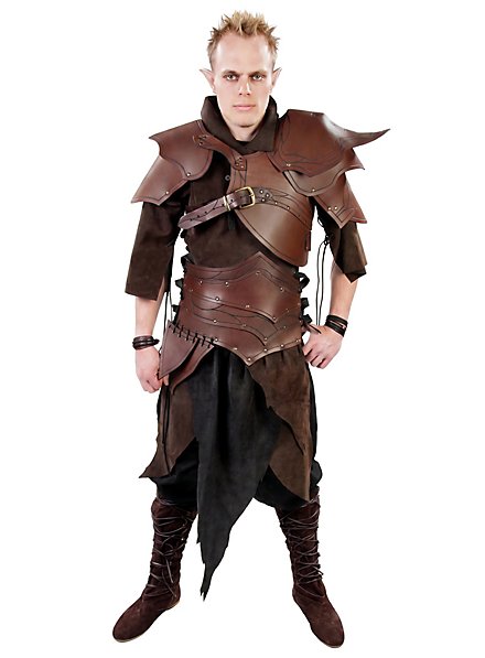 Armure en cuir complète - Ranger (marron)